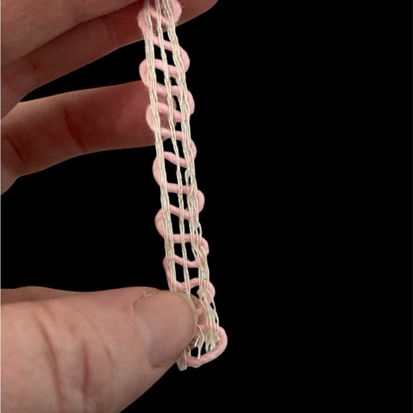 Rowan Cotton Braid Yarn~Lot of 16- 360 Lt Pink~Cotton Linen~Ribbon Yarn~Vintage - Picture 3 of 4